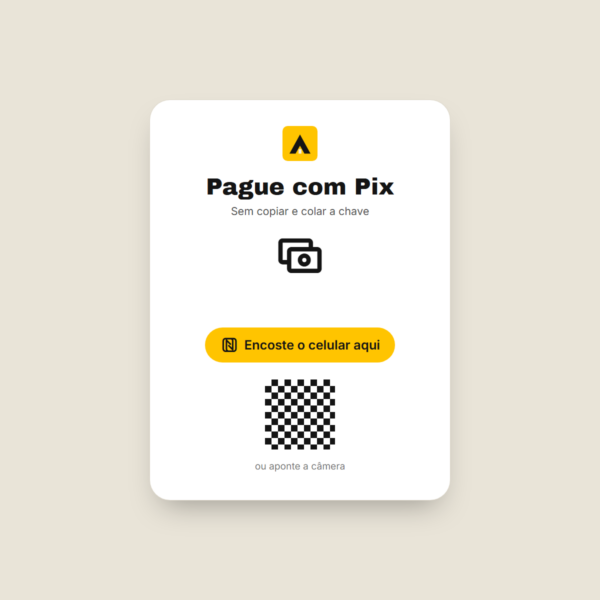 Plaquinha Pix